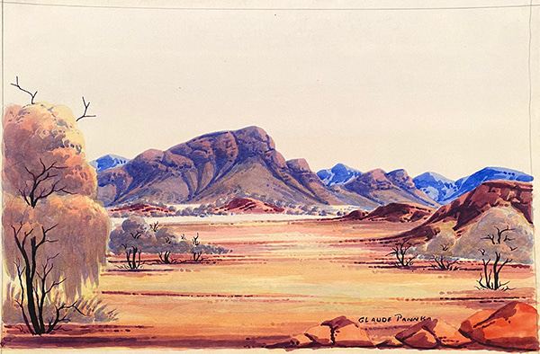 62. Claude Pannka by Hermannsburg Artists | Lethbridge Gallery