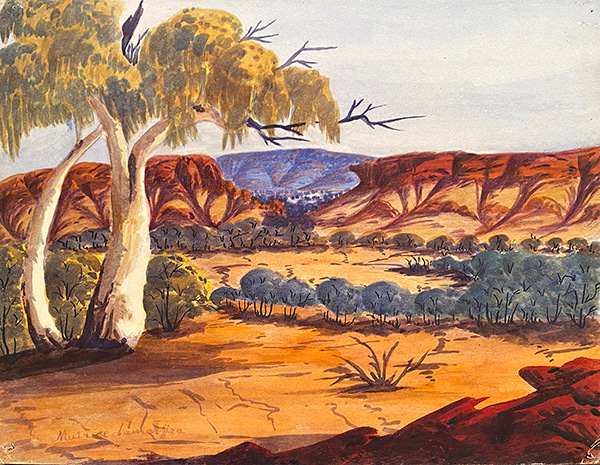 63. Maurice Namatjira by Hermannsburg Artists | Lethbridge Gallery