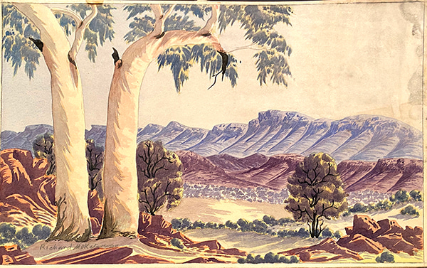 64. Richard Moketarinja by Hermannsburg Artists | Lethbridge Gallery