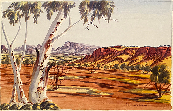 66. Benjamin Landara by Hermannsburg Artists | Lethbridge Gallery