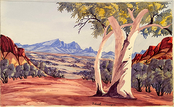 68. Gabriel Namatjira by Hermannsburg Artists | Lethbridge Gallery