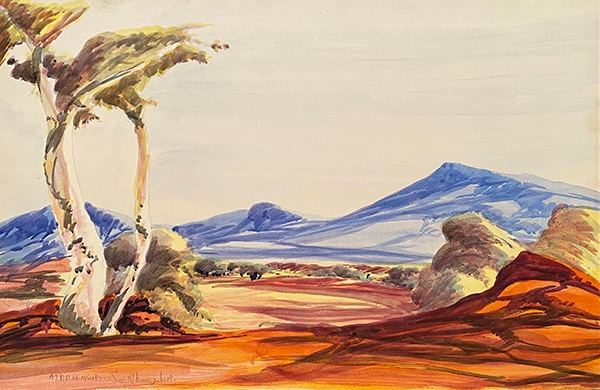 69. Athanasius Renkaraka by Hermannsburg Artists | Lethbridge Gallery