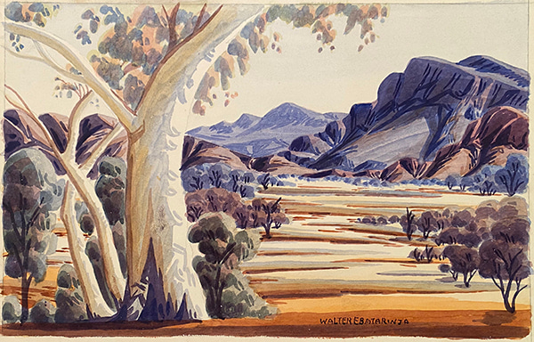 72. Walter Ebatarinja by Hermannsburg Artists | Lethbridge Gallery