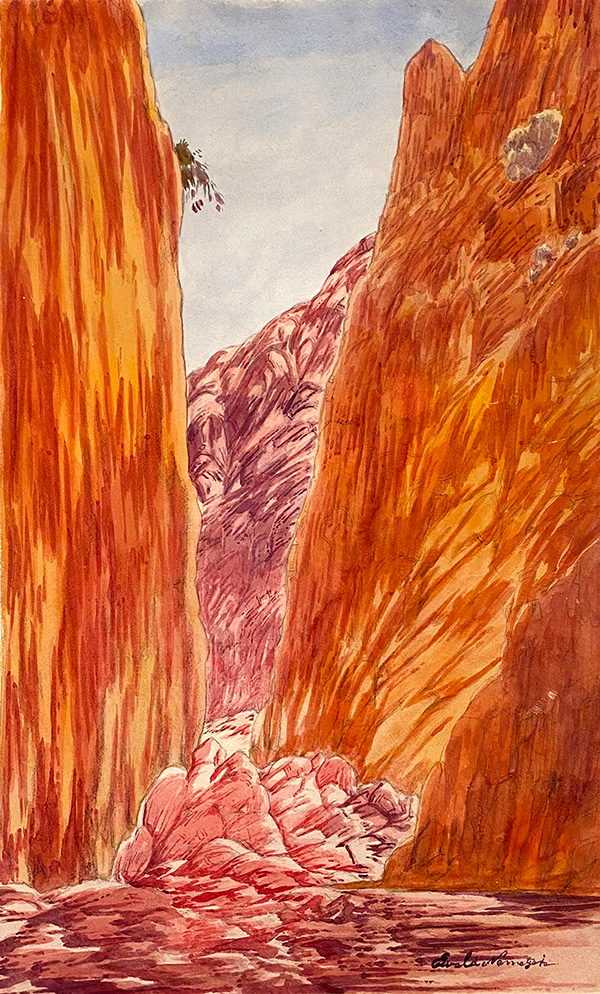 73. Ewald Namatjira by Hermannsburg Artists | Lethbridge Gallery