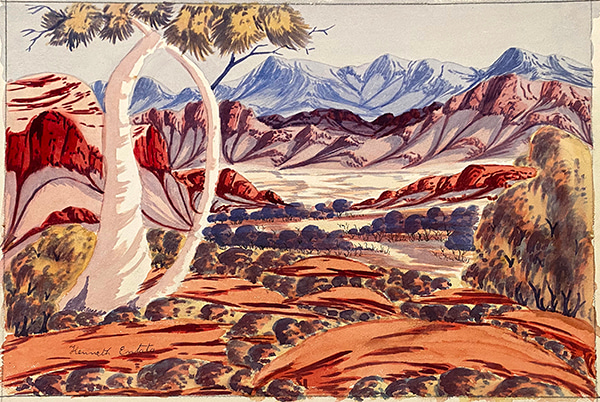 75. Kenneth Entata by Hermannsburg Artists | Lethbridge Gallery