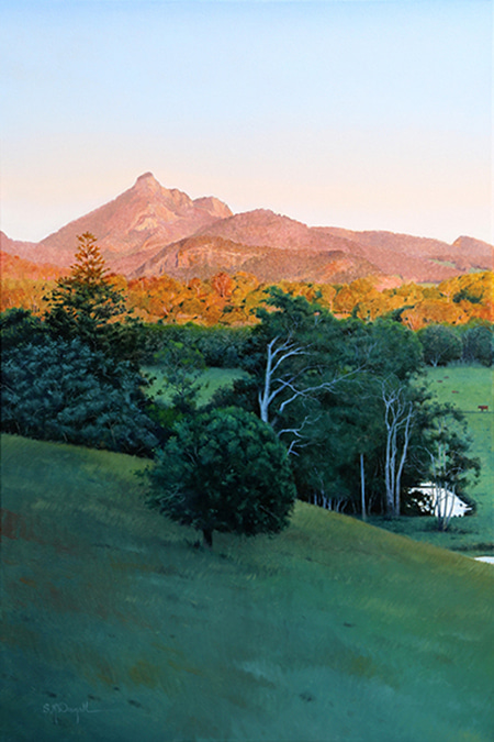 Wollumbin Morning by Scott McDougall | Lethbridge Gallery