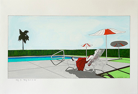 Study for “Nothing has to be true” by J Valenzuela Didi | Lethbridge Gallery