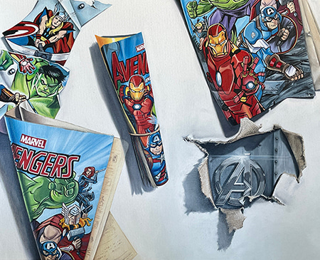 MARVELous Avengers by Michelle Caitens | Lethbridge Gallery