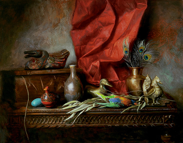 Still Life with Birds by Andrew Bonneau | Lethbridge Gallery