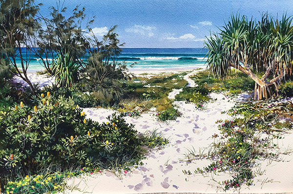 Off Shore by Raelean  Hall | Lethbridge Gallery