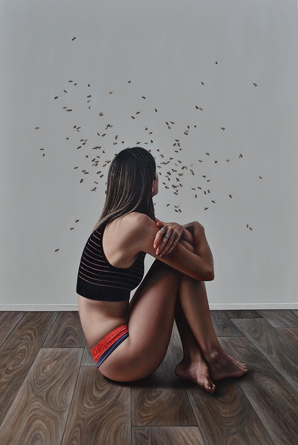 Head in the cloud by Bronwyn Hill | Lethbridge Gallery