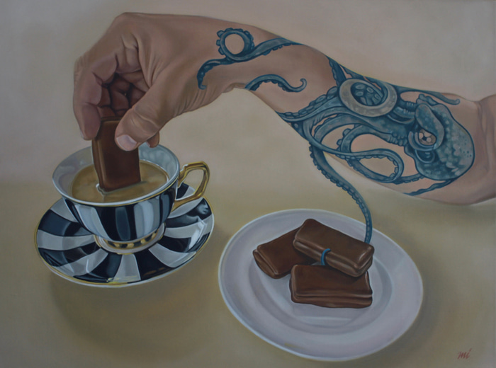 The Tim Tam Thief by Margaret Ingles | Lethbridge Gallery