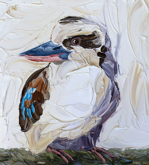 Amused Kookaburra by Jodie Wells | Lethbridge Gallery