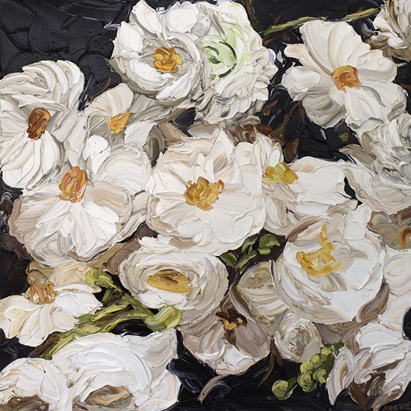 Ranunculus Romance by Jodie Wells | Lethbridge Gallery