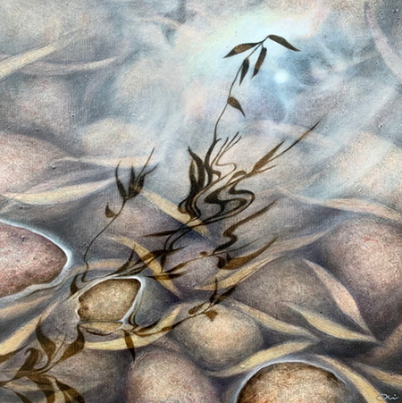 Moon Gazing by Ai Shah | Lethbridge Gallery