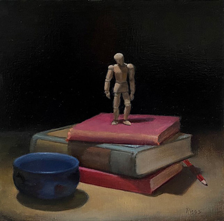 The Writer by Robert Riggs | Lethbridge Gallery