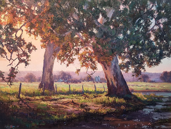 Light Trickling Through by Kathy Ellem | Lethbridge Gallery