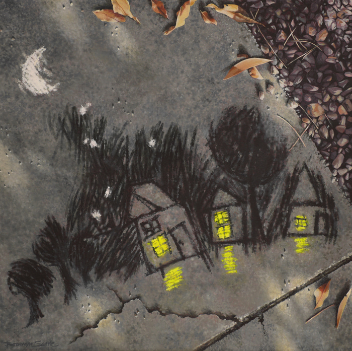 The Moon Last Night by Bronwyn Searle | Lethbridge Gallery