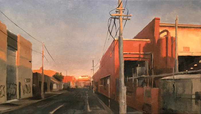Behind the Depot by Joe Whyte | Lethbridge Gallery