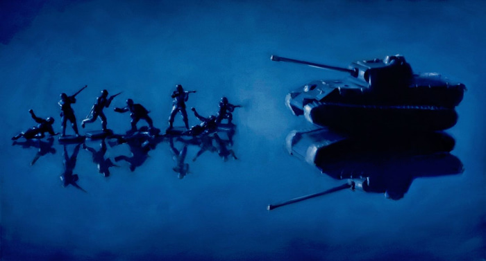 Battle by Michael  Simms | Lethbridge Gallery