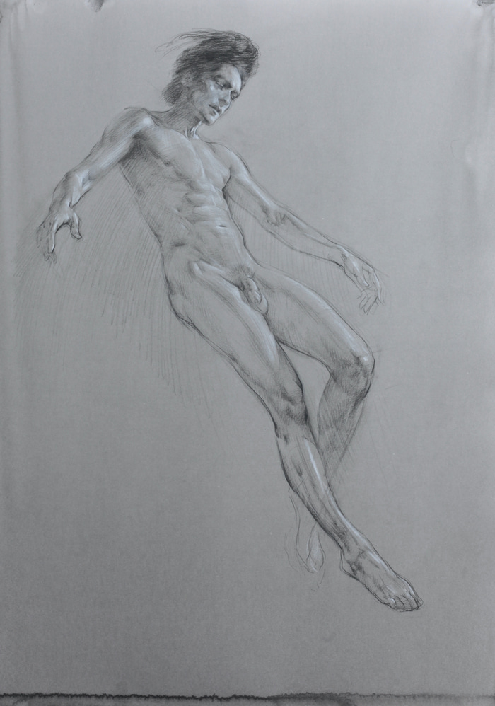Study for Icarus Timeloop by Scott  Breton | Lethbridge Gallery
