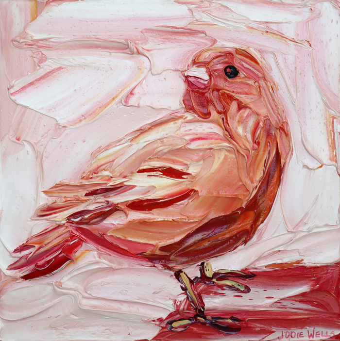 Cantaloupe Canary by Jodie Wells | Lethbridge Gallery