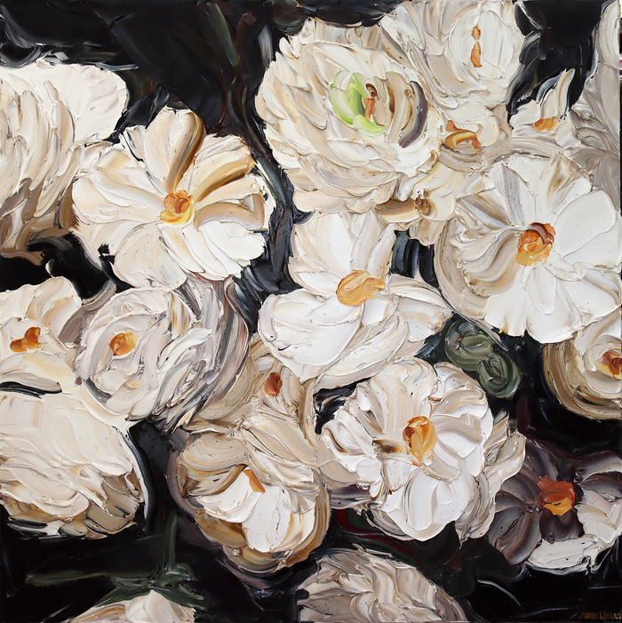 Ranunculus Rhapsody  by Jodie Wells | Lethbridge Gallery