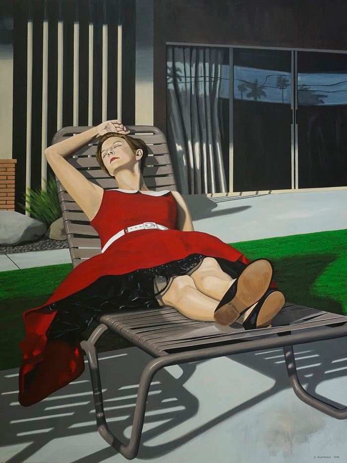 In The Courtyard of The Queen by J Valenzuela Didi | Lethbridge Gallery