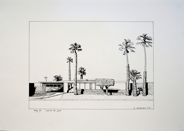 Study for 'Land of the Palms' by J Valenzuela Didi | Lethbridge Gallery