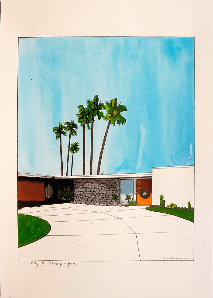 Study for 'All the Quiet Ghosts' by J Valenzuela Didi | Lethbridge Gallery