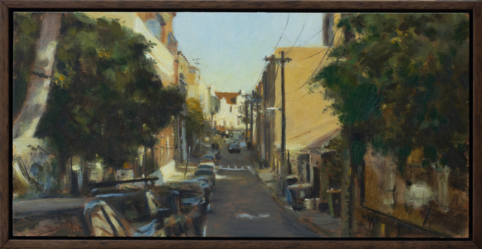 View to Newtown by Evan Shipard | Lethbridge Gallery