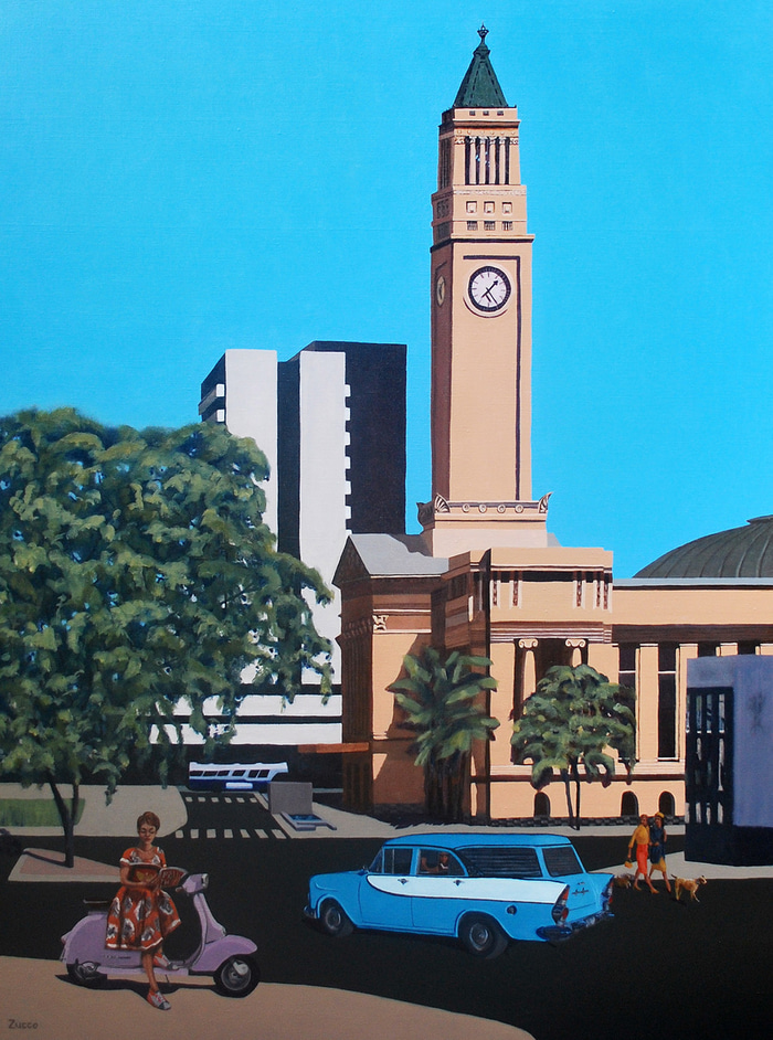 CBD - A place to meet by Linda Zucco | Lethbridge Gallery