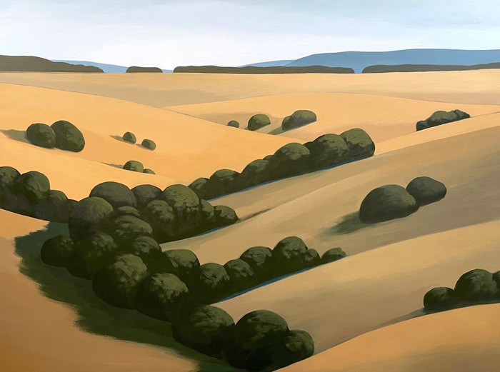 Lingering Hills and Hidden Places by Isabelle Devos | Lethbridge Gallery