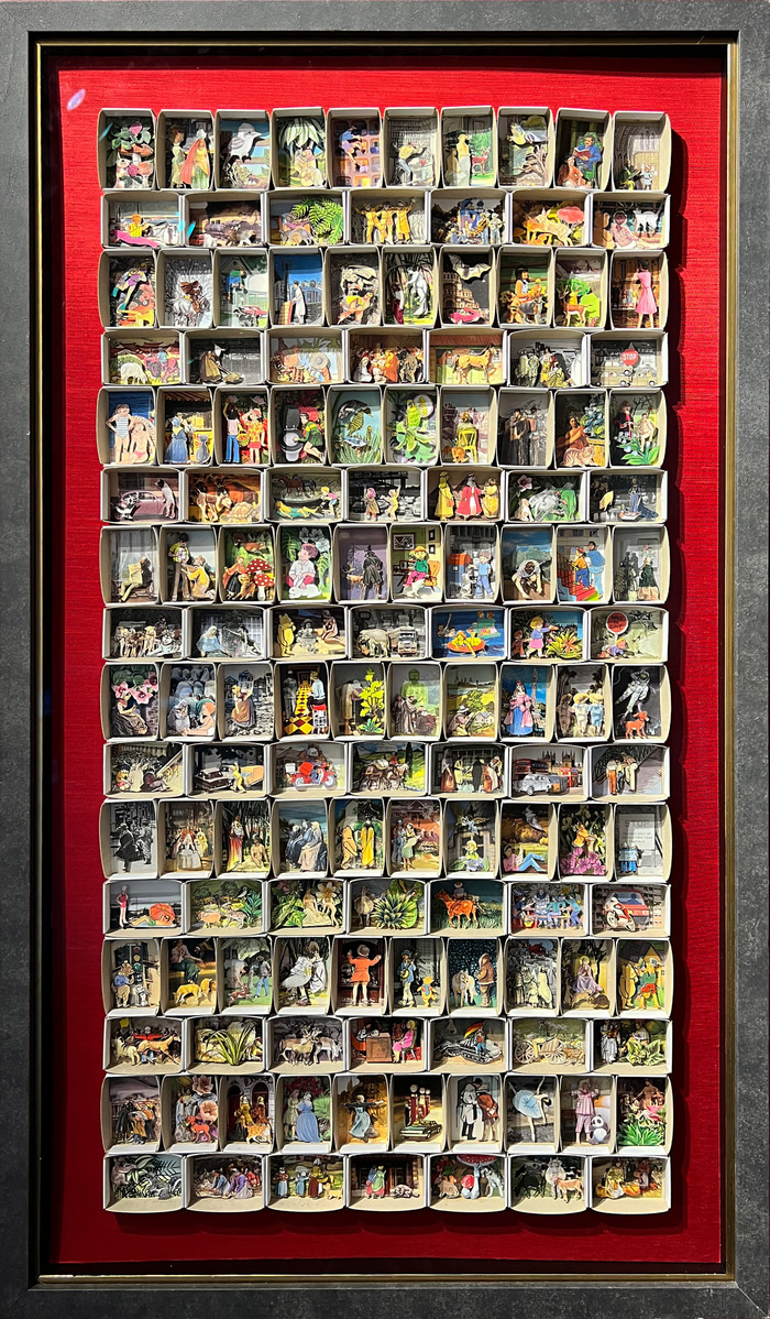 Thinking Inside the Box V by Marlies Oakley | Lethbridge Gallery