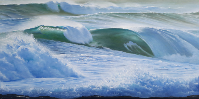 Chrystaline Green by Howard Searchfield | Lethbridge Gallery