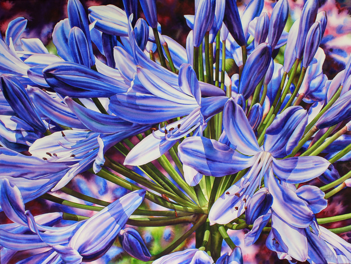 Trumpet Blues by Pat Hall | Lethbridge Gallery