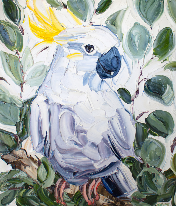 Cockatoo Gumtree Dance by Jodie Wells | Lethbridge Gallery