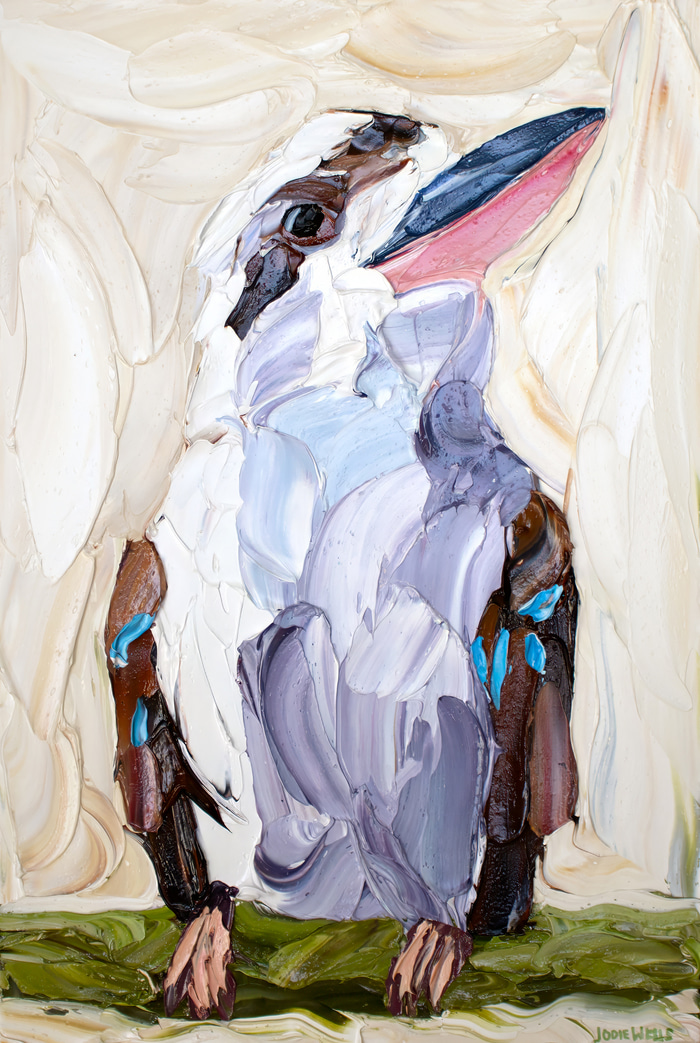 Kookaburra's Gaze by Jodie Wells | Lethbridge Gallery