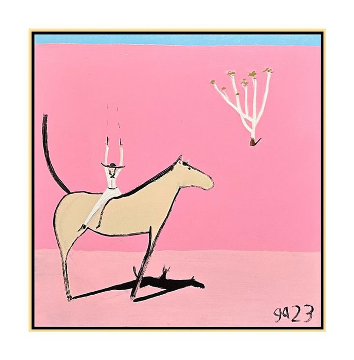 Pink Rider by Gary Abkin | Lethbridge Gallery