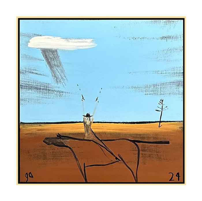 Australian Rider, Coming Storm by Gary Abkin | Lethbridge Gallery