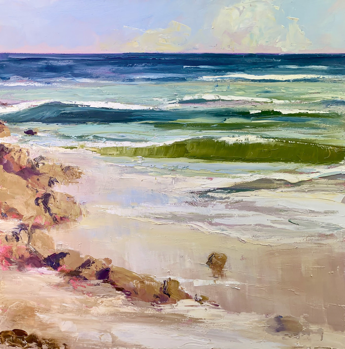 Navigating Nature's Currents Coolum by Todd Whisson | Lethbridge Gallery