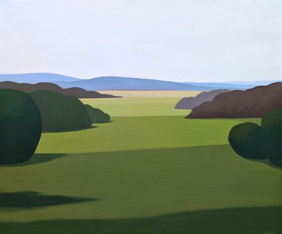 Through Fields of Green I Came to Know You by Isabelle Devos | Lethbridge Gallery