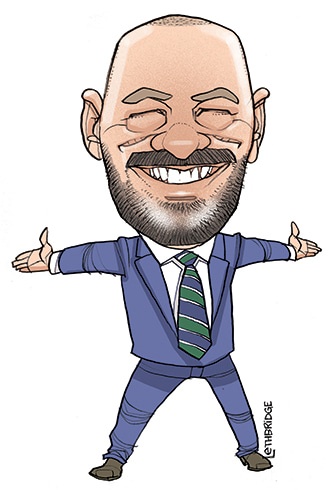 Andre Casson by Lethbridge Caricatures | Lethbridge Gallery