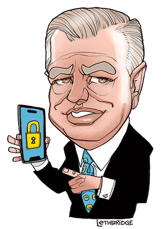 Brian Hay  by Lethbridge Caricatures | Lethbridge Gallery