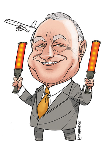 Chris Ellison by Lethbridge Caricatures | Lethbridge Gallery