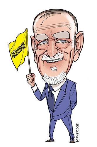 Dan Creevey  by Lethbridge Caricatures | Lethbridge Gallery