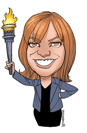 Dr Annabel McGuire by Lethbridge Caricatures | Lethbridge Gallery