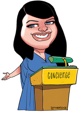 Lorelle Chittick by Lethbridge Caricatures | Lethbridge Gallery