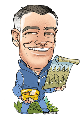 Luke Naish by Lethbridge Caricatures | Lethbridge Gallery