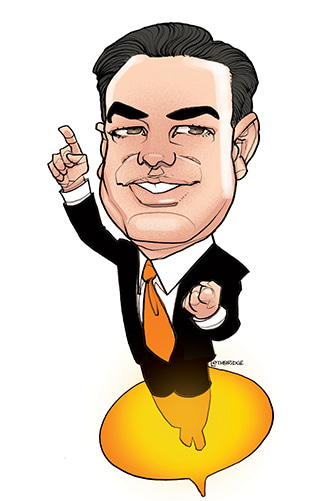 Peter Loxton by Lethbridge Caricatures | Lethbridge Gallery